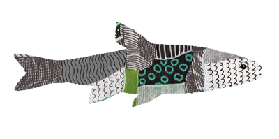A green fish.